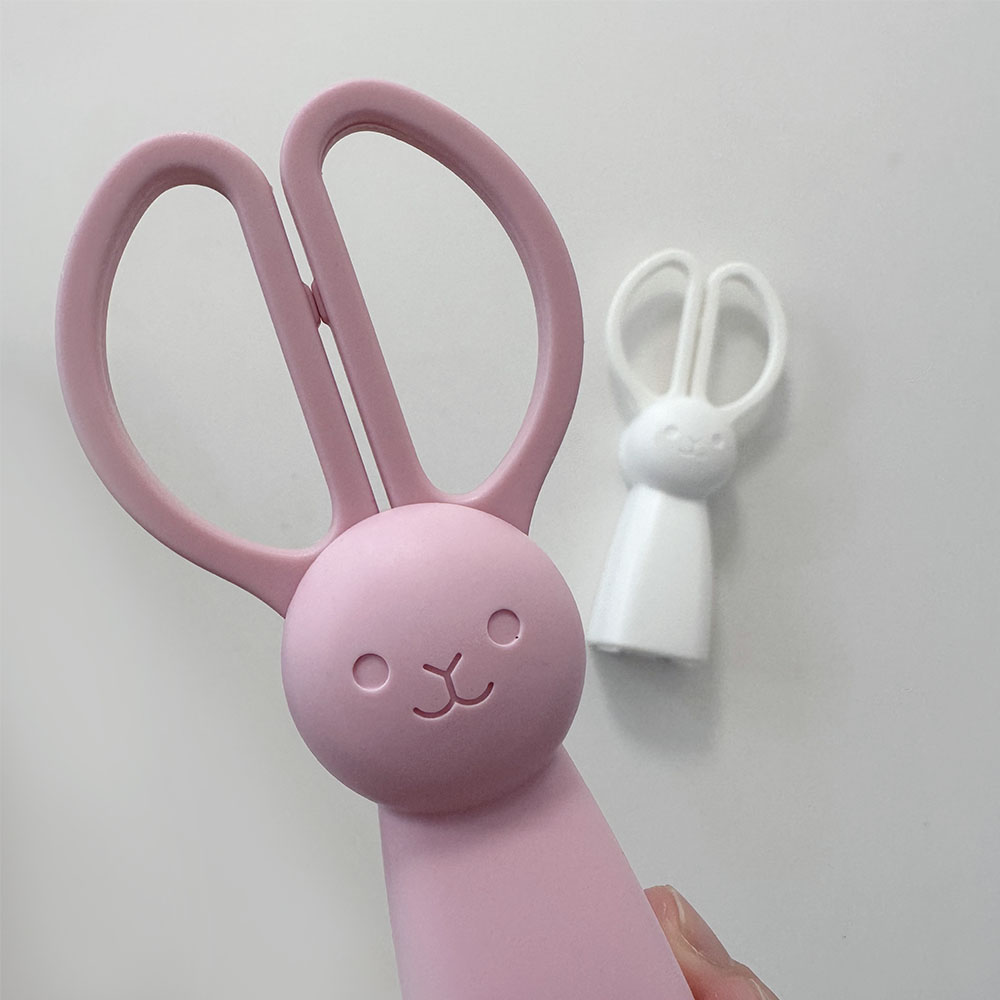 일본 미니 가위 냉장고 현관문 택배 아기 휴대용 토끼 자석 가위 핑크 집들이 선물 답례품
