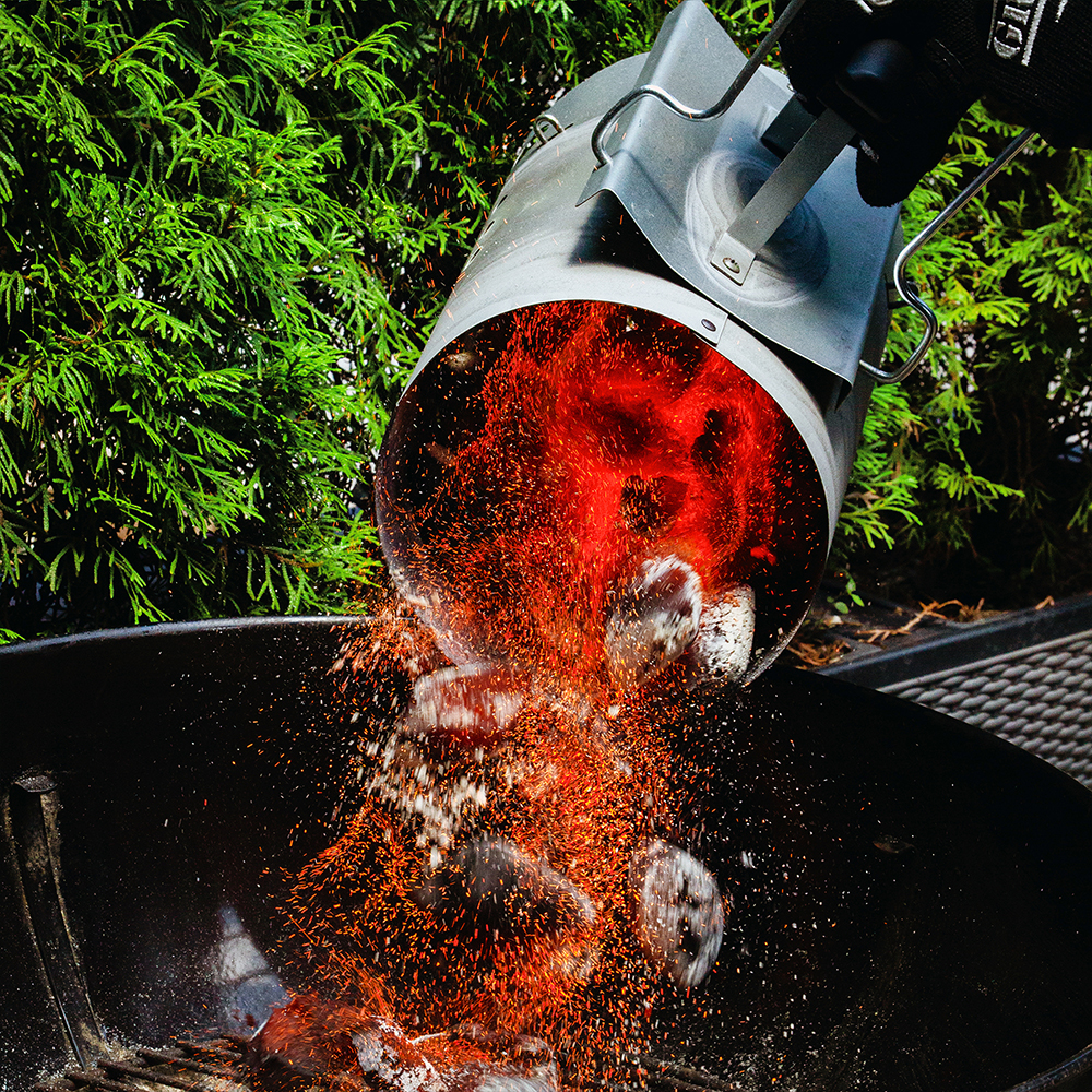 스테츠 침니스타터 대형 원형 숯불 차콜 점화통 바베큐 캠핑 그릴용 착화기