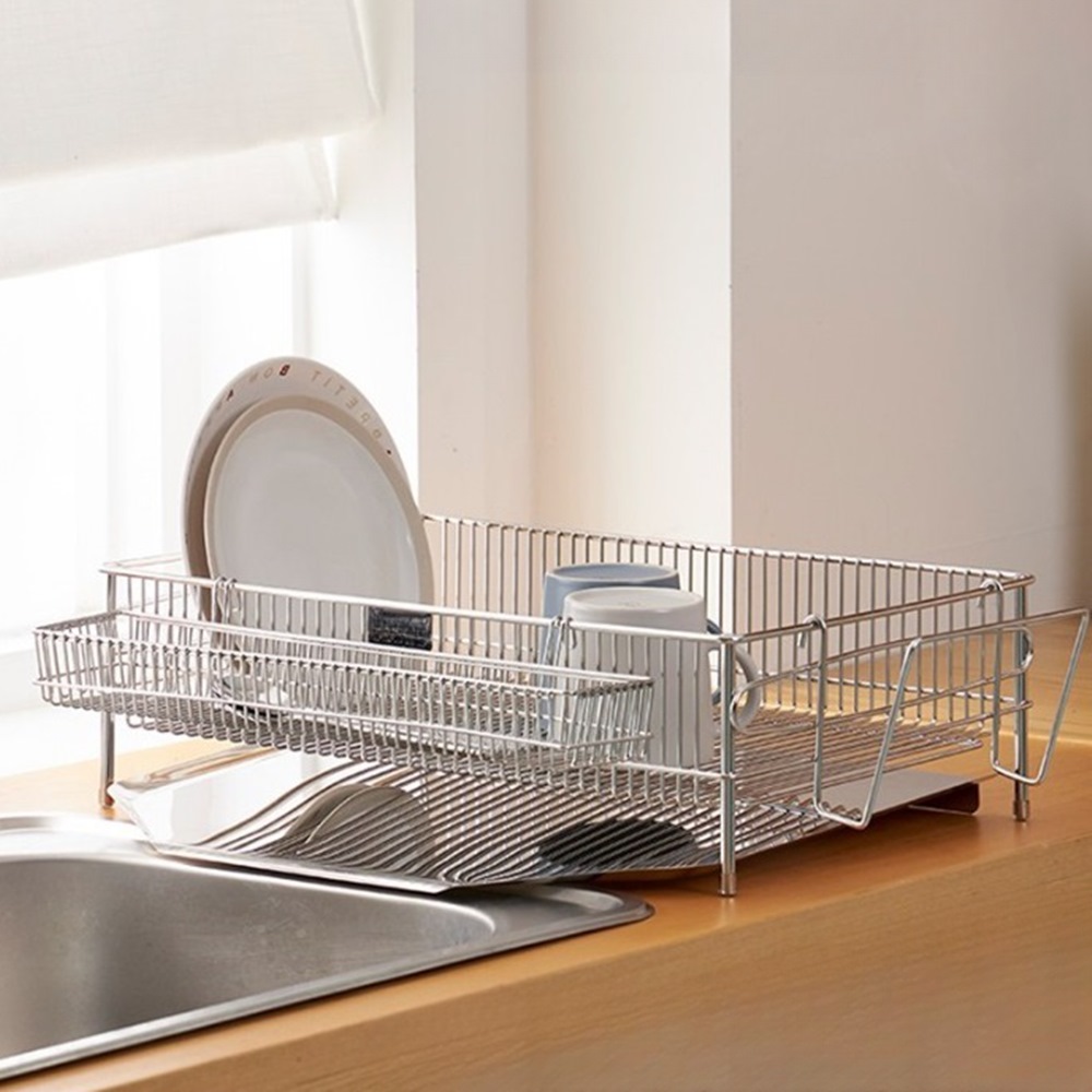 설거지건조대 1단 올스텐 그릇 싱크대 컵 식기 건조대 싱크대선반
