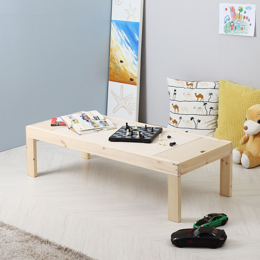 원목 레고 테이블 대