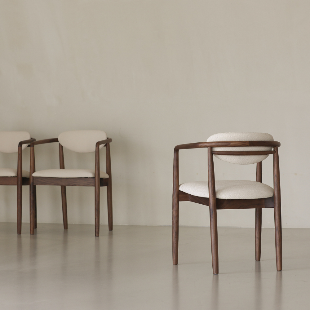 라미에스 안톤 월넛 호두나무 포세린 세라믹 식탁세트 4인용 1400 의자2 벤치