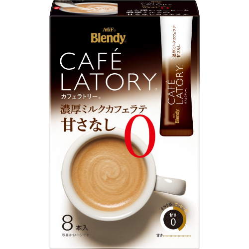 AGF 블렌디 카페라토리 밀크 카페라떼 논스위트 스틱 커피