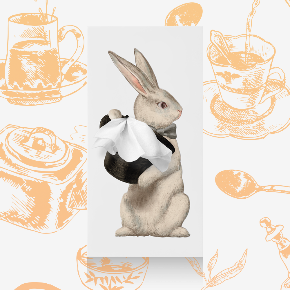 Tissue Up Girl 티슈업테일 토끼 버전(Wonder Rabbit) - 상품 이미지