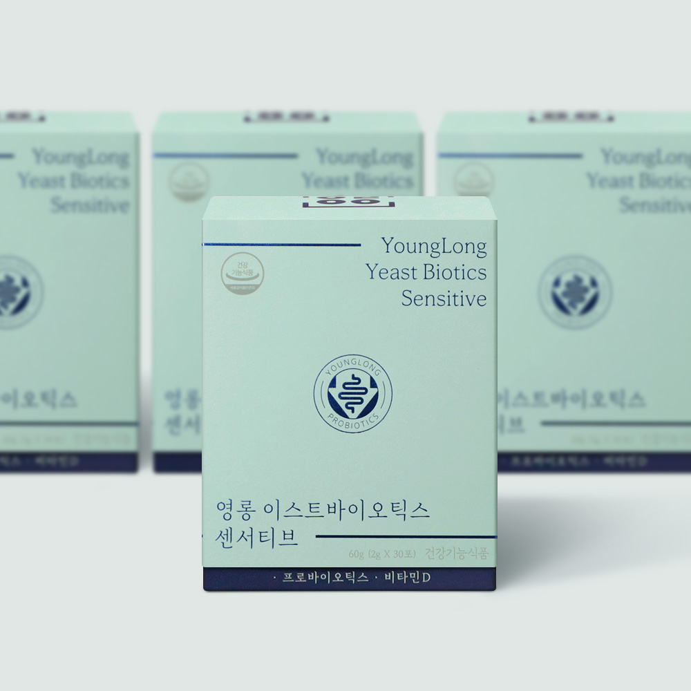 [3+1] 영롱 이스트바이오틱스 센서티브 [예민한장 유산균] 비피더스 비피더스균 저포드맵