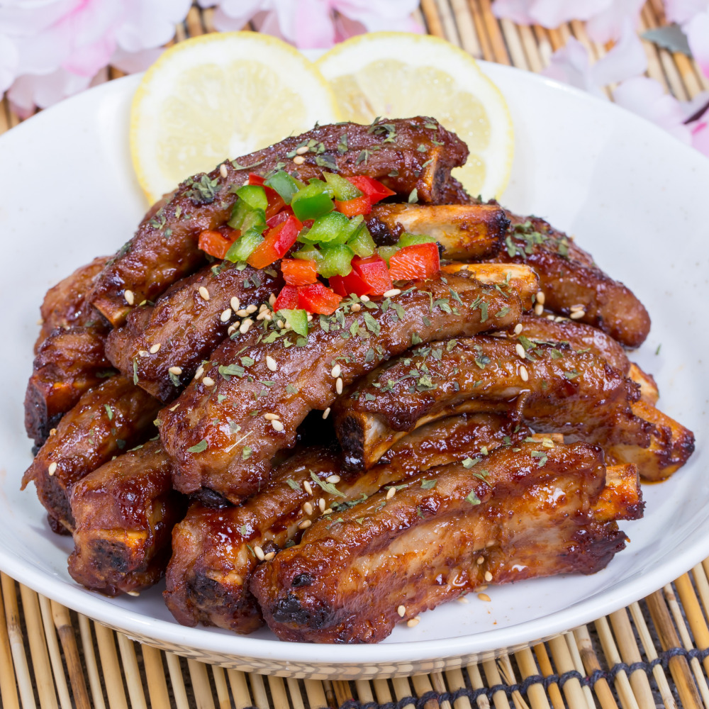 국내산 마늘쪽갈비 양념 등갈비 꽃갈비 쪽갈비 500g - 상세 이미지 3