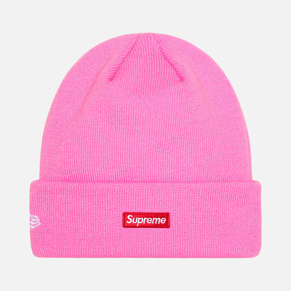 슈프림 뉴에라 S 로고 비니 FW23BN42-MAGENTA - 상세 이미지 2