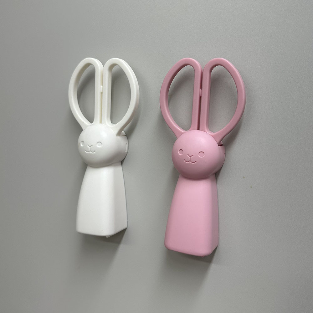 일본 미니 가위 냉장고 현관문 택배 아기 휴대용 토끼 자석 가위 핑크 집들이 선물 답례품