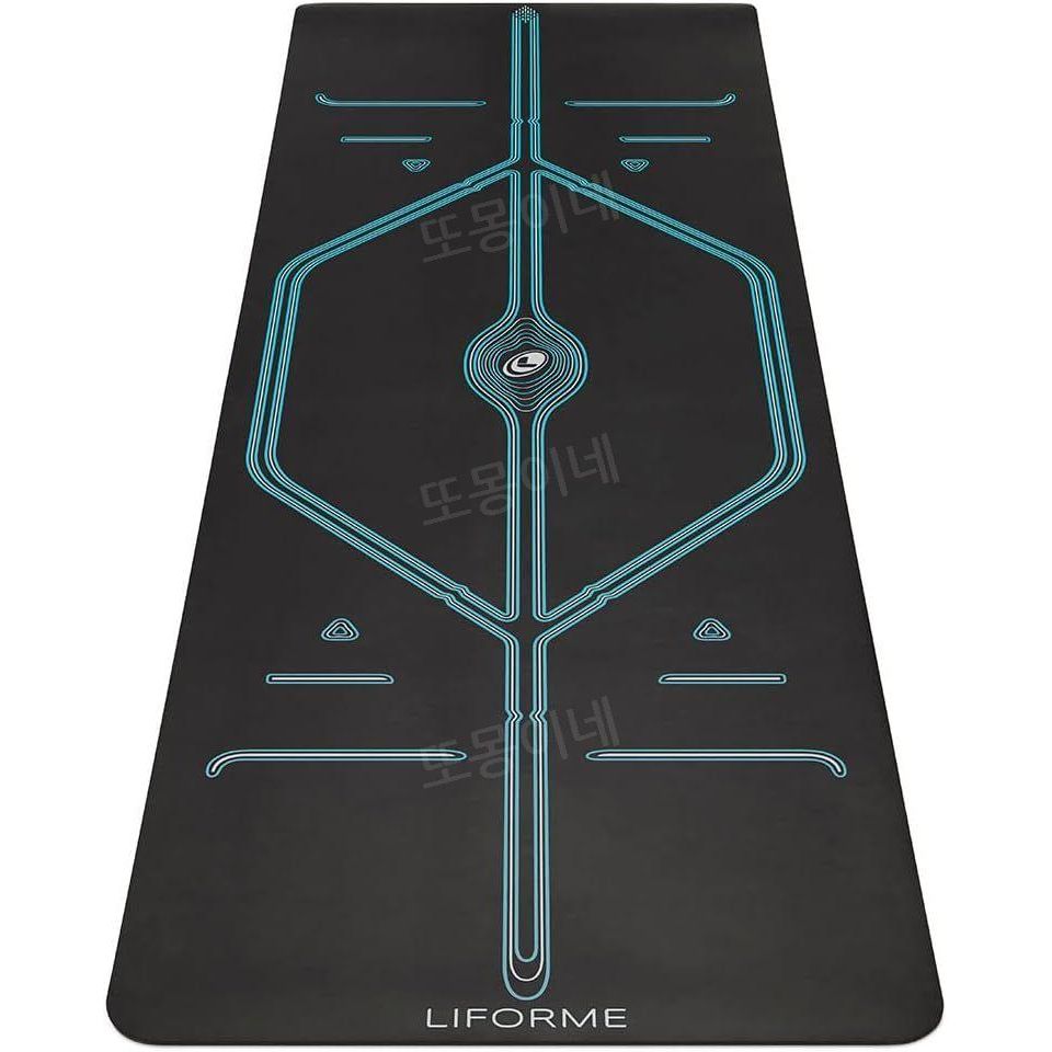 영국 정품 천연고무 라이폼 요가 매트 논슬립 필라테스 Liforme