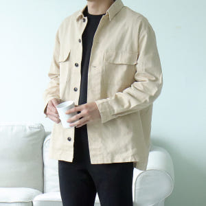 남자자켓 오버핏 트러커 봄 가을 자켓 착용 후기 | 사이즈/핏 총정리 - 상품 이미지 1