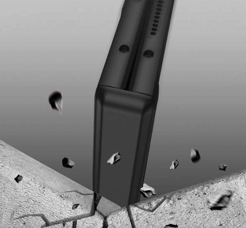 갤럭시 폴드 케이스 힌지보호 풀커버 슬림 블랙, 갤럭시Z 폴드6 - 상세 이미지 2