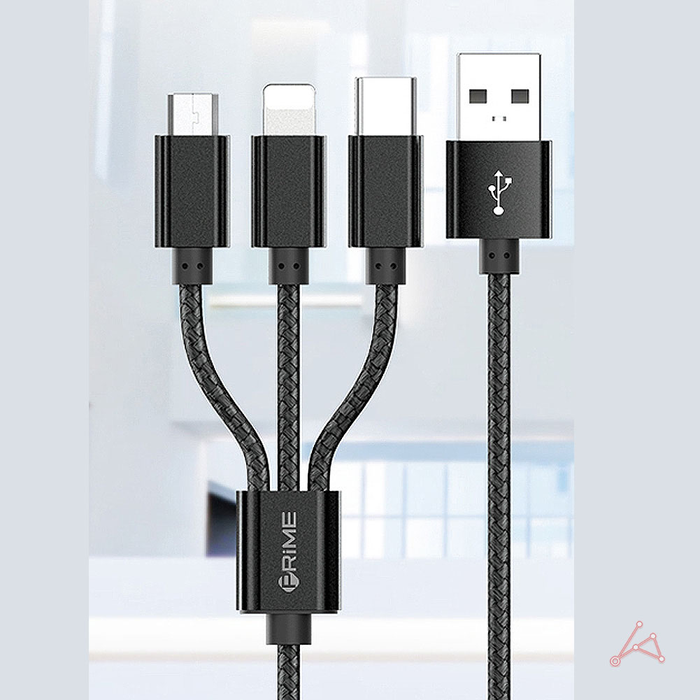멀티 충전케이블 3in1 c타입 usb 고속 충전선 충전기줄 - 상세 이미지 2