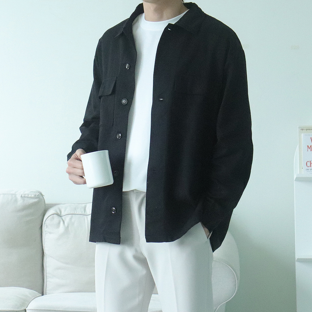 남자자켓 오버핏 트러커 봄 가을 자켓 이미지 2