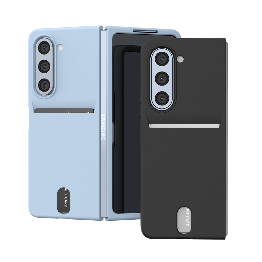 갤럭시 케이스 카드 수납 지갑 핑크, 갤럭시Z 폴드5 - 상품 이미지