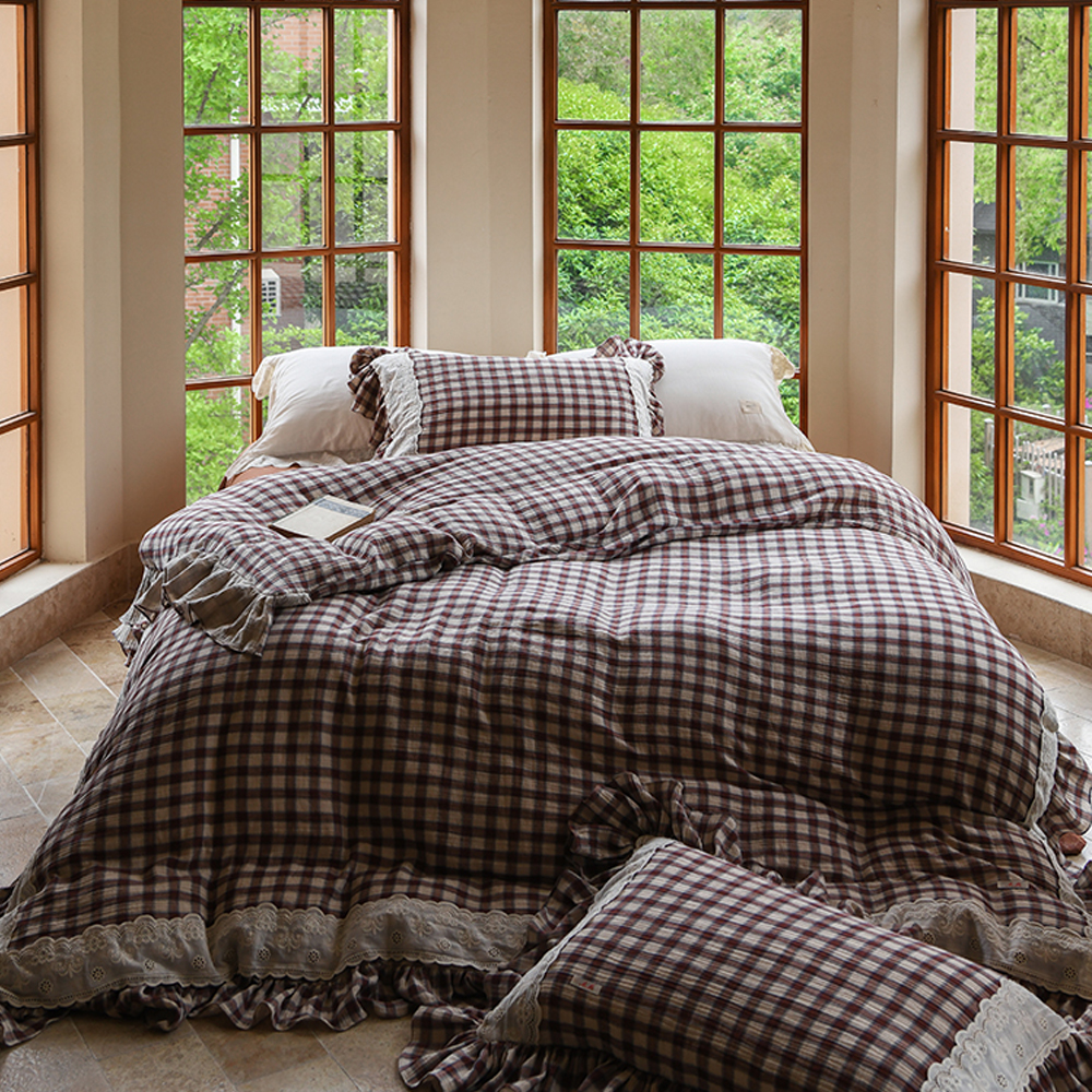 순면 이불 라지킹 미라지 이스턴킹 사계절 침구 세트 - 상품 이미지