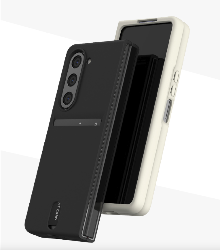 갤럭시 케이스 카드 수납 지갑 핑크, 갤럭시Z 폴드5 - 상세 이미지 3