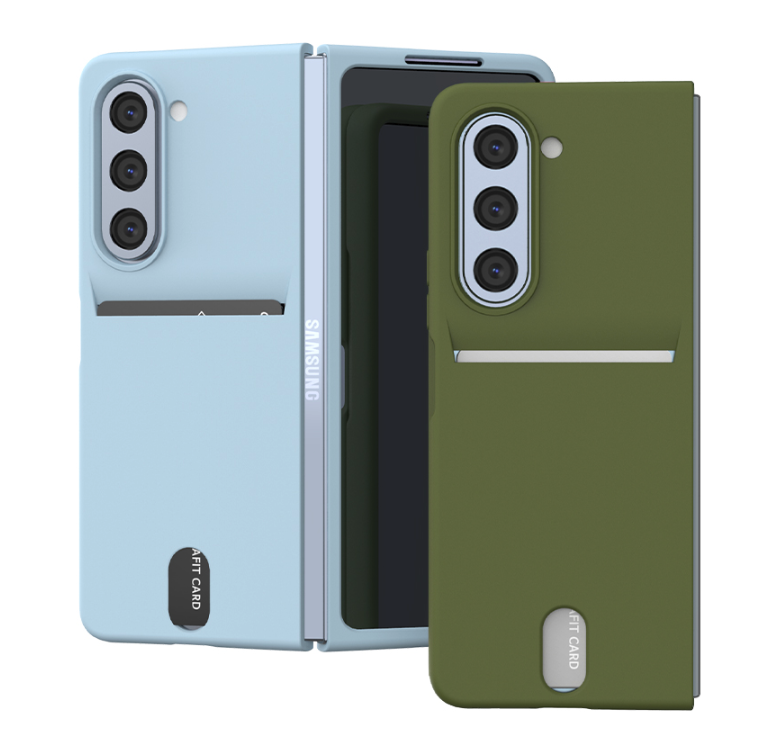 갤럭시 케이스 카드 수납 지갑 핑크, 갤럭시Z 폴드5 - 상세 이미지 2