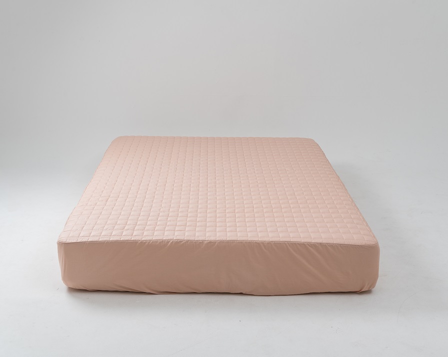 높은 매트리스커버 퀸 침대커버 누빔 순면