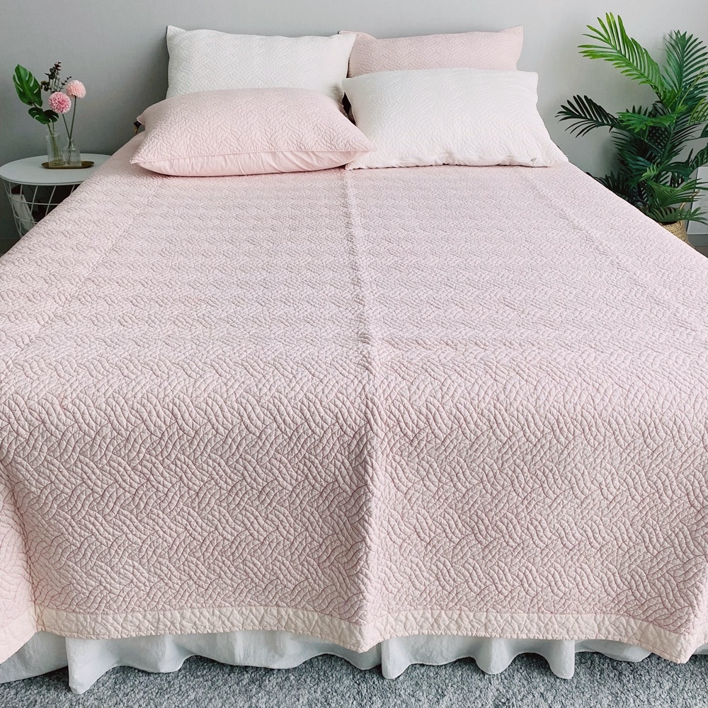 호주산 프리미엄 양모 여름 이불 겸 스프레드 순면 누빔 침대패드