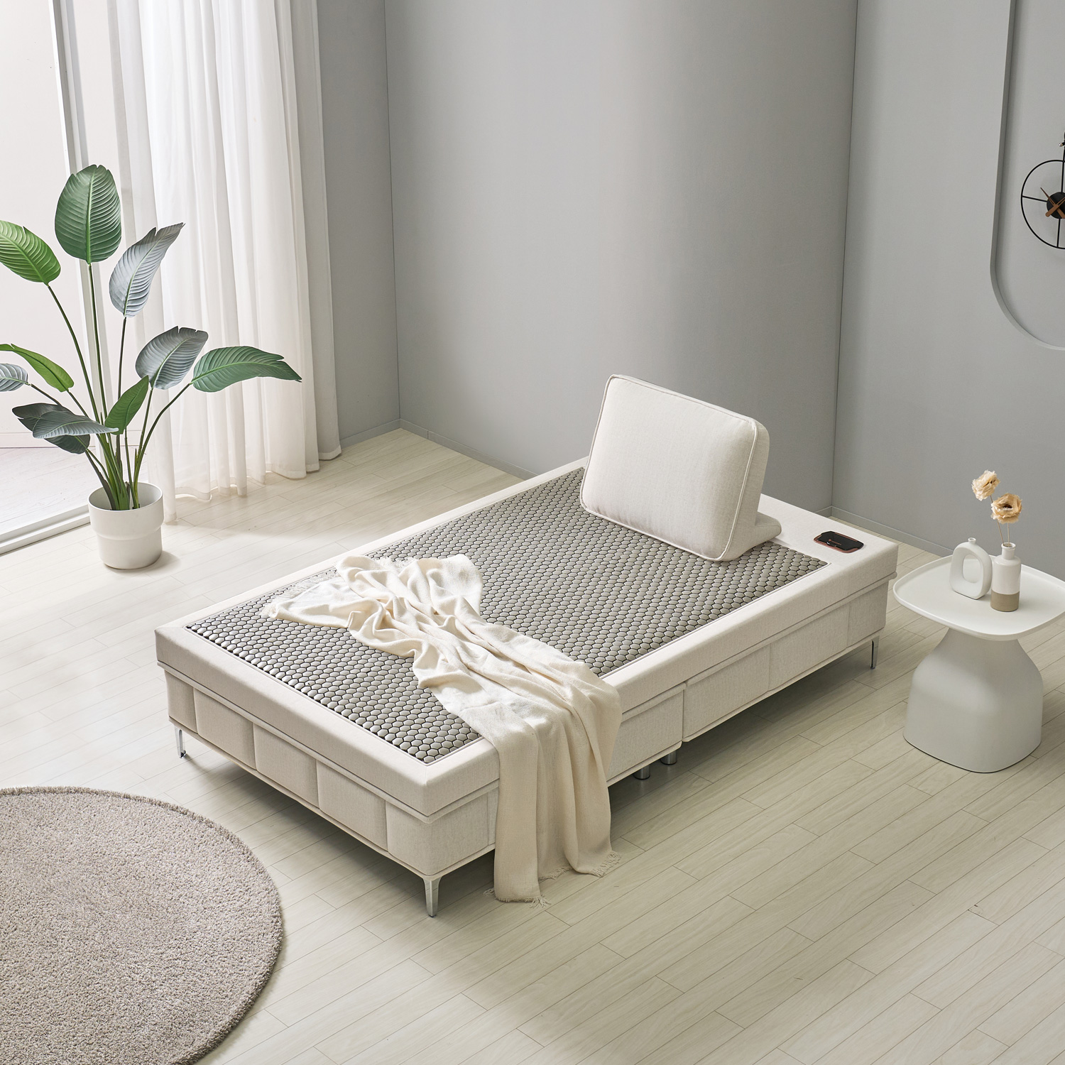 가보건강침대 황토 세라믹볼 세라믹스 돌침대 헤드리스 슈퍼싱글 SS데이지SE