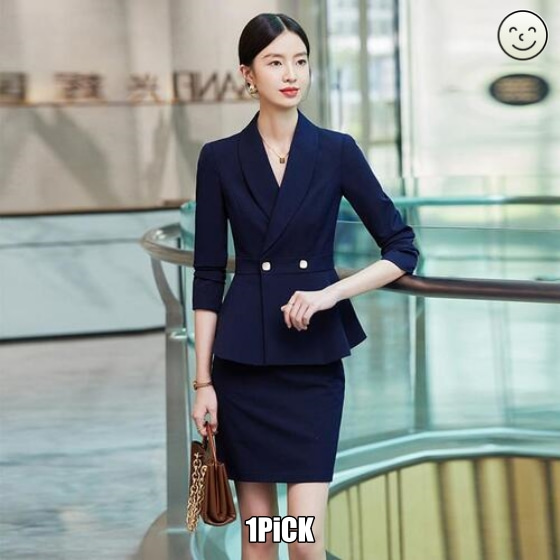 여성 스타일리시 매니저 패션 작업복 코트 오피스룩 정장 OP3 : 꾸안꾸쇼핑