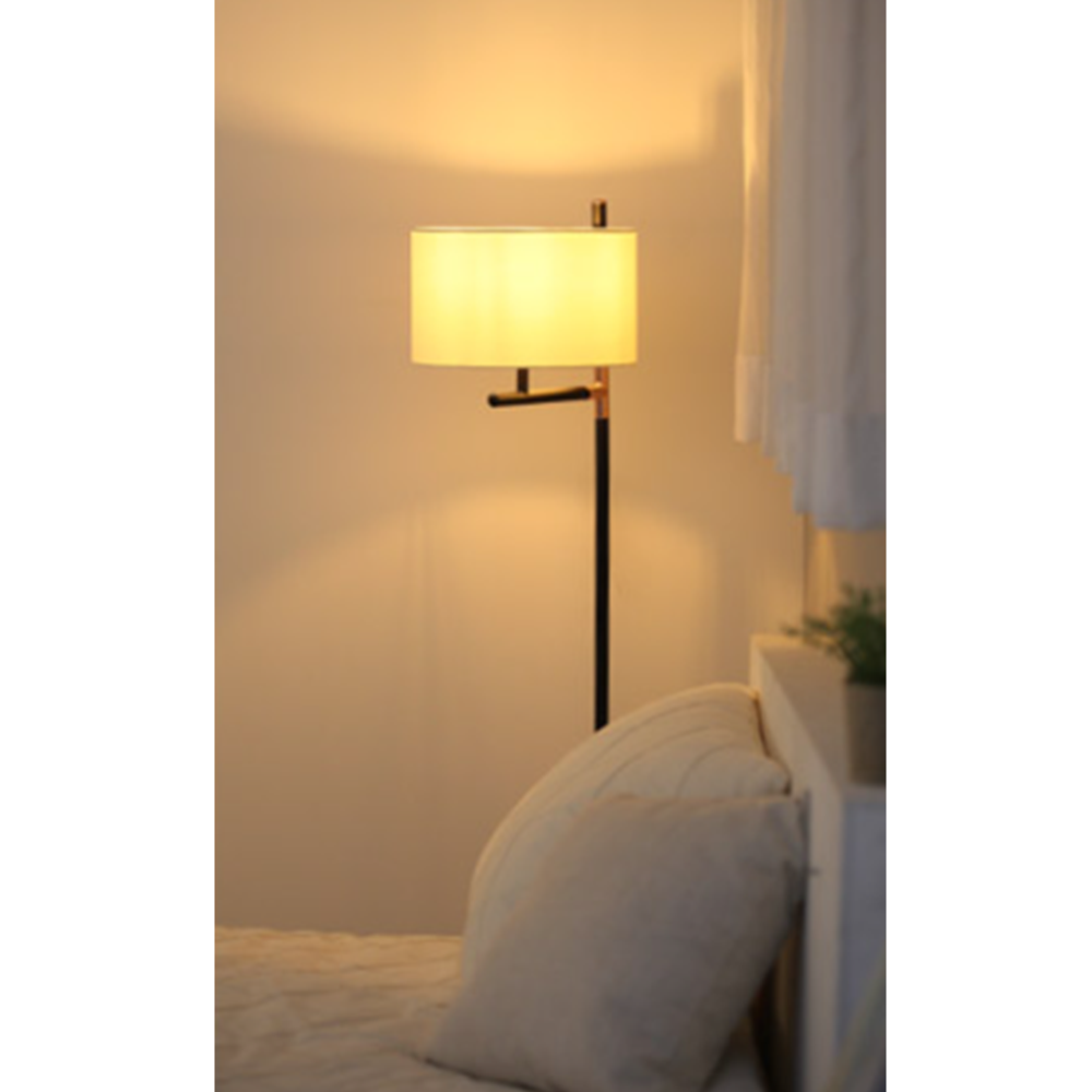 장조명 거실 안방 침실 대형 등 갓 무드 조명 롱 스탠드