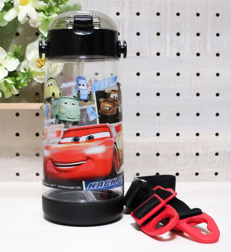디즈니 카 캐릭터 원푸쉬 빨대컵 480ml PDSH5 - 주방·식기 - 하카타몰