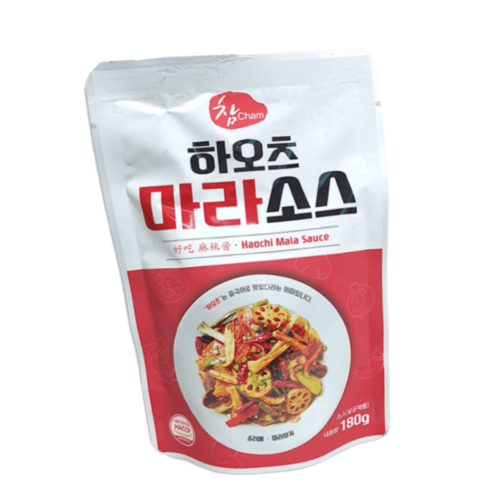 우리식품 하오츠 마라소스 180g 10개 훠궈소스 낱개포장 : 편하넷