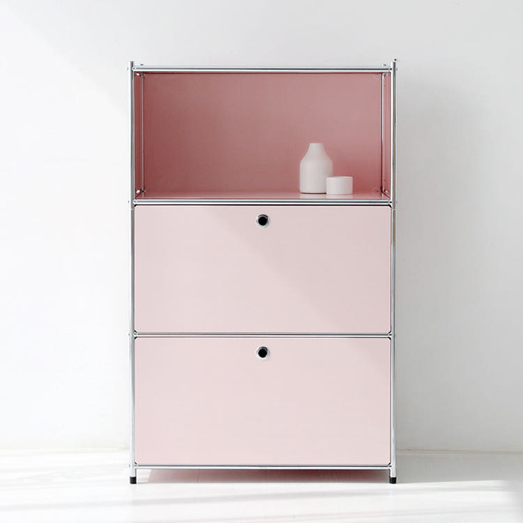 컬러 모듈 선반 배치