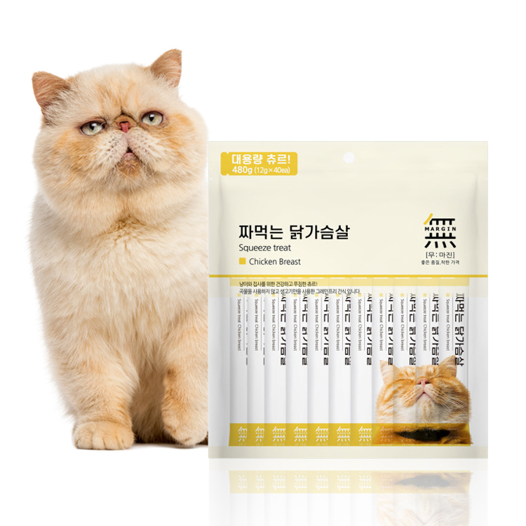 무마진 짜먹는 닭가슴살 간식 40p - 상품 이미지