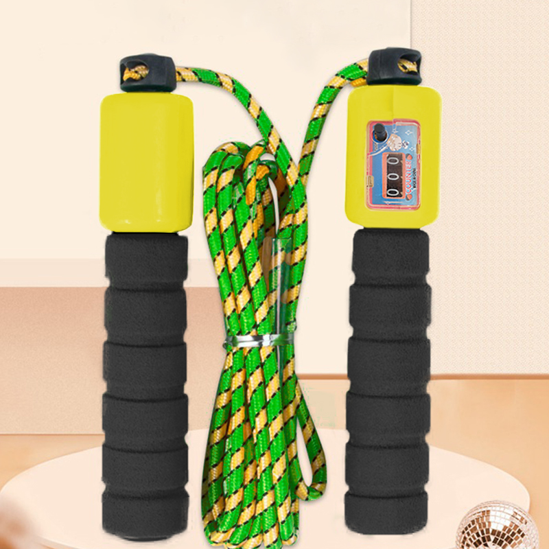 숫자 자동 카운터 유산소 운동 밧줄 줄넘기 DD- 11482 카운트 홈트레이닝 줄넘기줄 - 상품 이미지