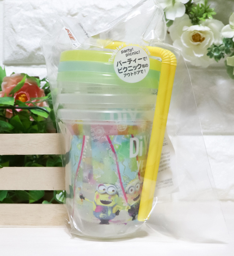 스케이터 미니언즈 캐릭터 빨대컵 3세트 230ml - 주방·식기 - 하카타몰
