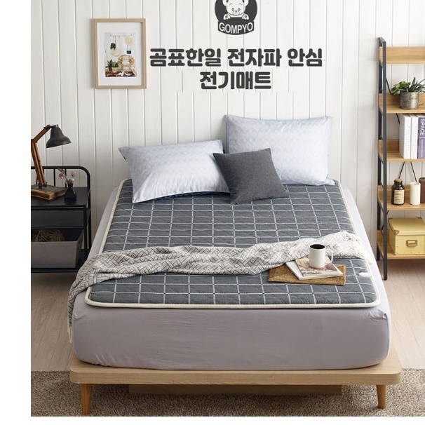 더블 침대 전기 매트 침대용 온열 매트 거실용 보온 매트