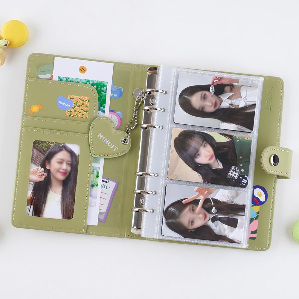 미뉴잇 포카바인더 속지 6공 다이어리 속지 A5 양면 40매입 이미지 4