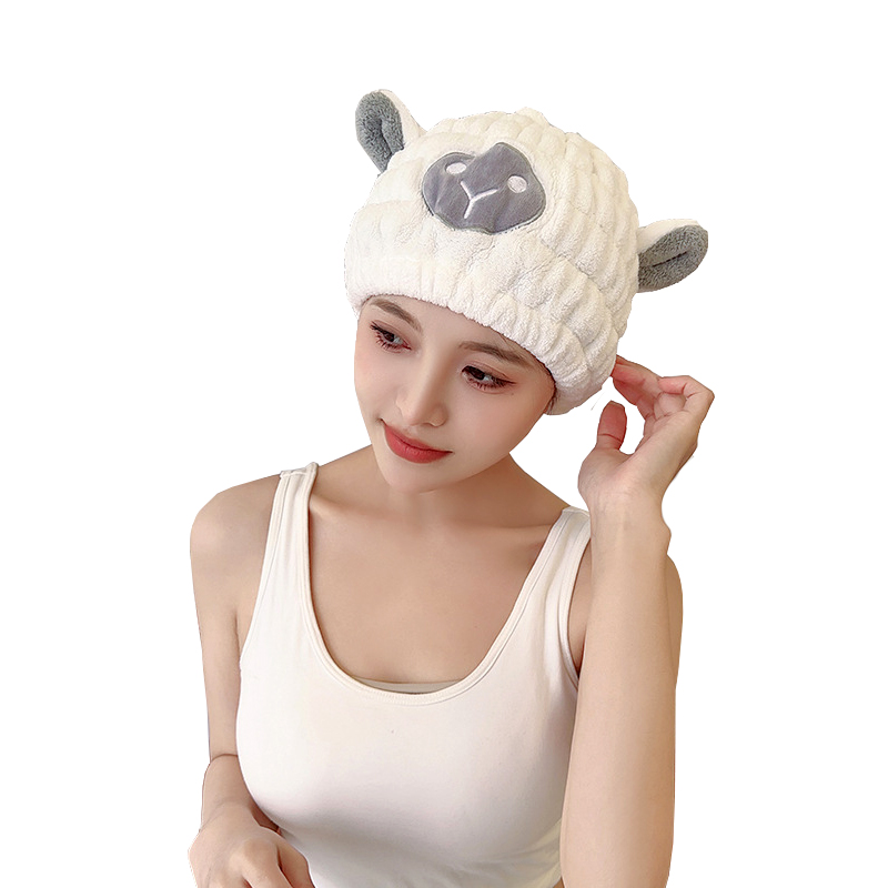 뷰레이터닷컴 양머리수건 드라이타올 극세사 머릿수건 - 상세 이미지 5