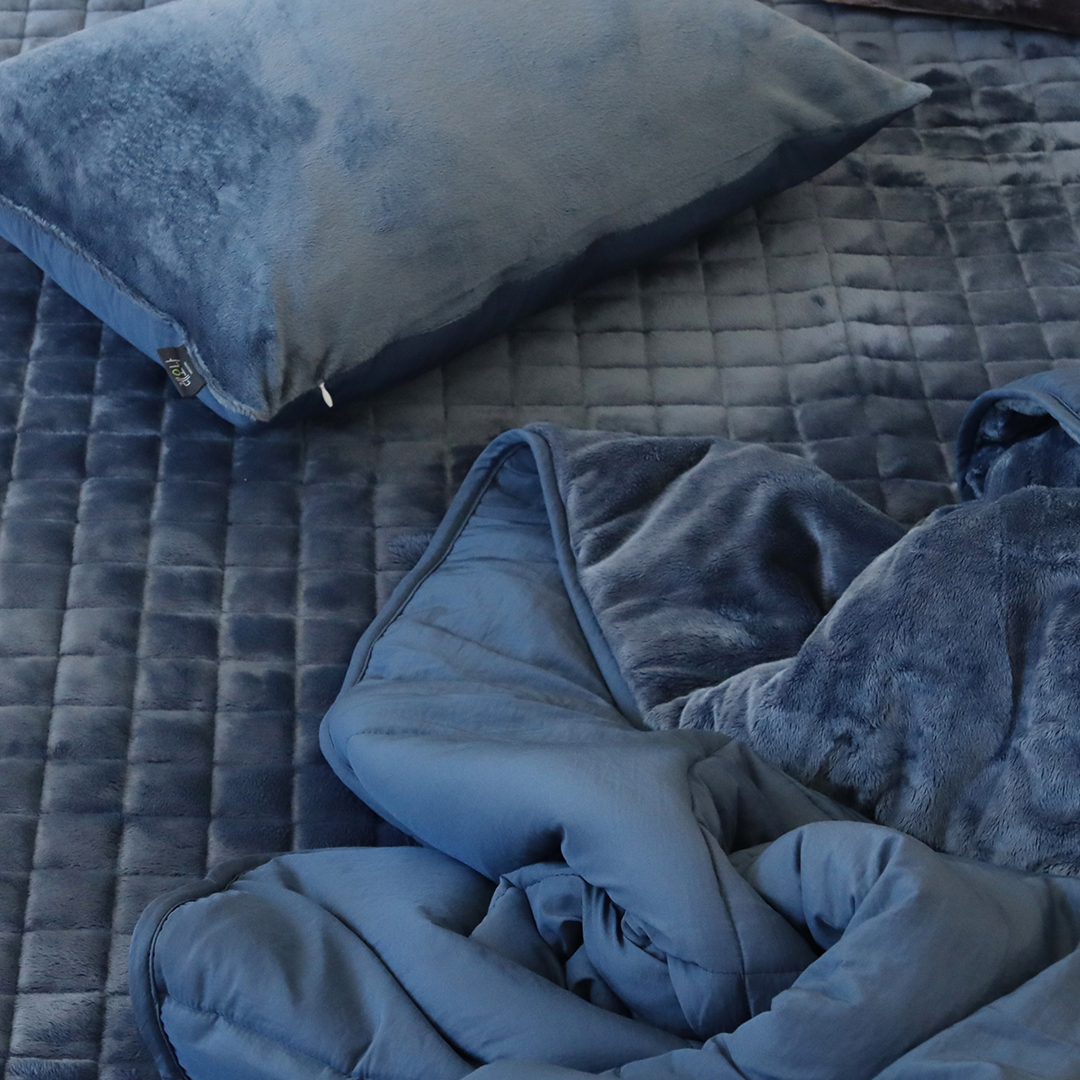 그래핀 자가발열 극세사 모달 기절 겨울 차렵이불 세트 SS