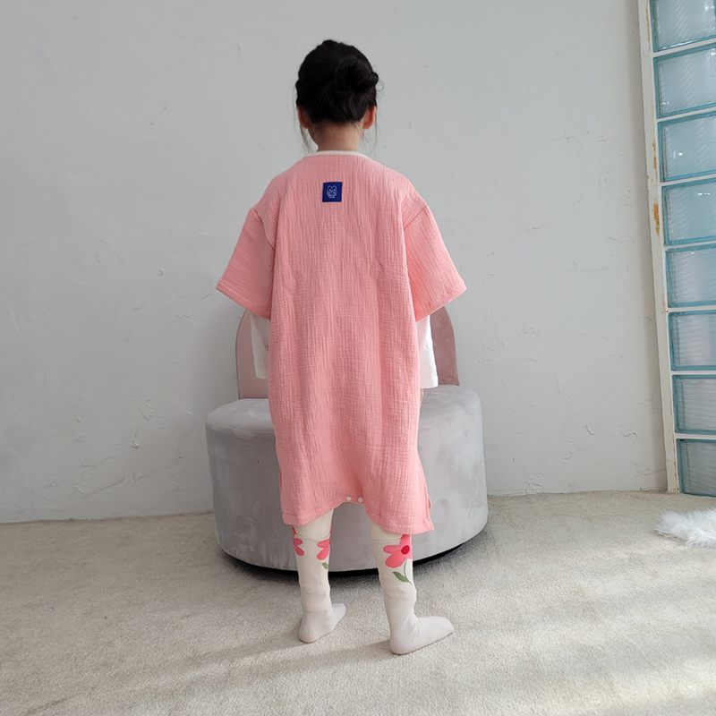 꿀잠예약 수면 가디건 조끼 슬립색 - 상세 이미지 3
