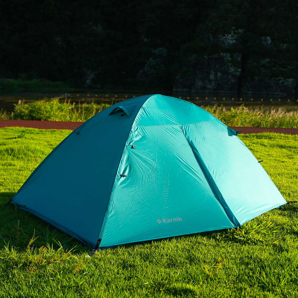 시에나 백패킹텐트 경량 1-2인용 가벼운 소형 모토 캠핑 하이킹 솔캠 미니멀 블루