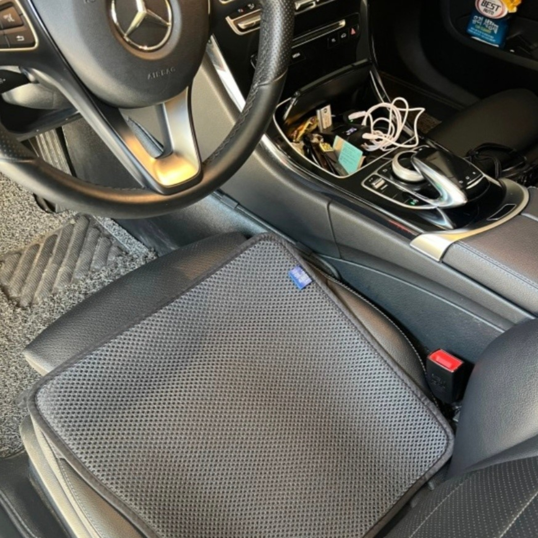 슬래빗 쿨방석 통풍 여름 실리콘 쿨링 방석 벌집 메쉬 냉감