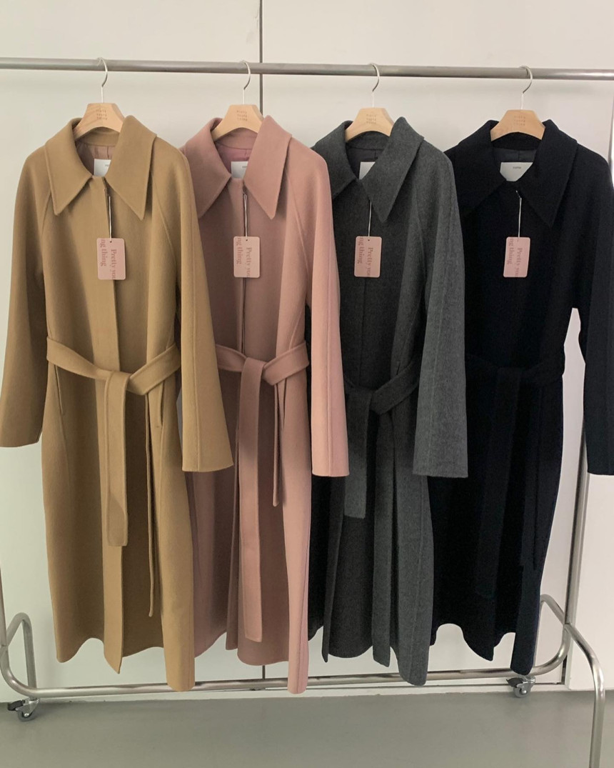 클로젯스토리지 [💓핸드메이드코트] 프리티영띵 히든 싱글... 클로젯스토리지  [💓핸드메이드코트] 프리티영띵 히든 싱글 핸드메이드 롱... 