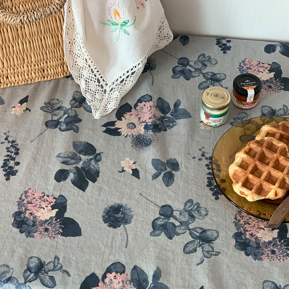 더블유패브릭 마농 워싱처리 15수 대폭 린넨천 원단 앞치마 커튼 소품 천가게 - 상세 이미지 4