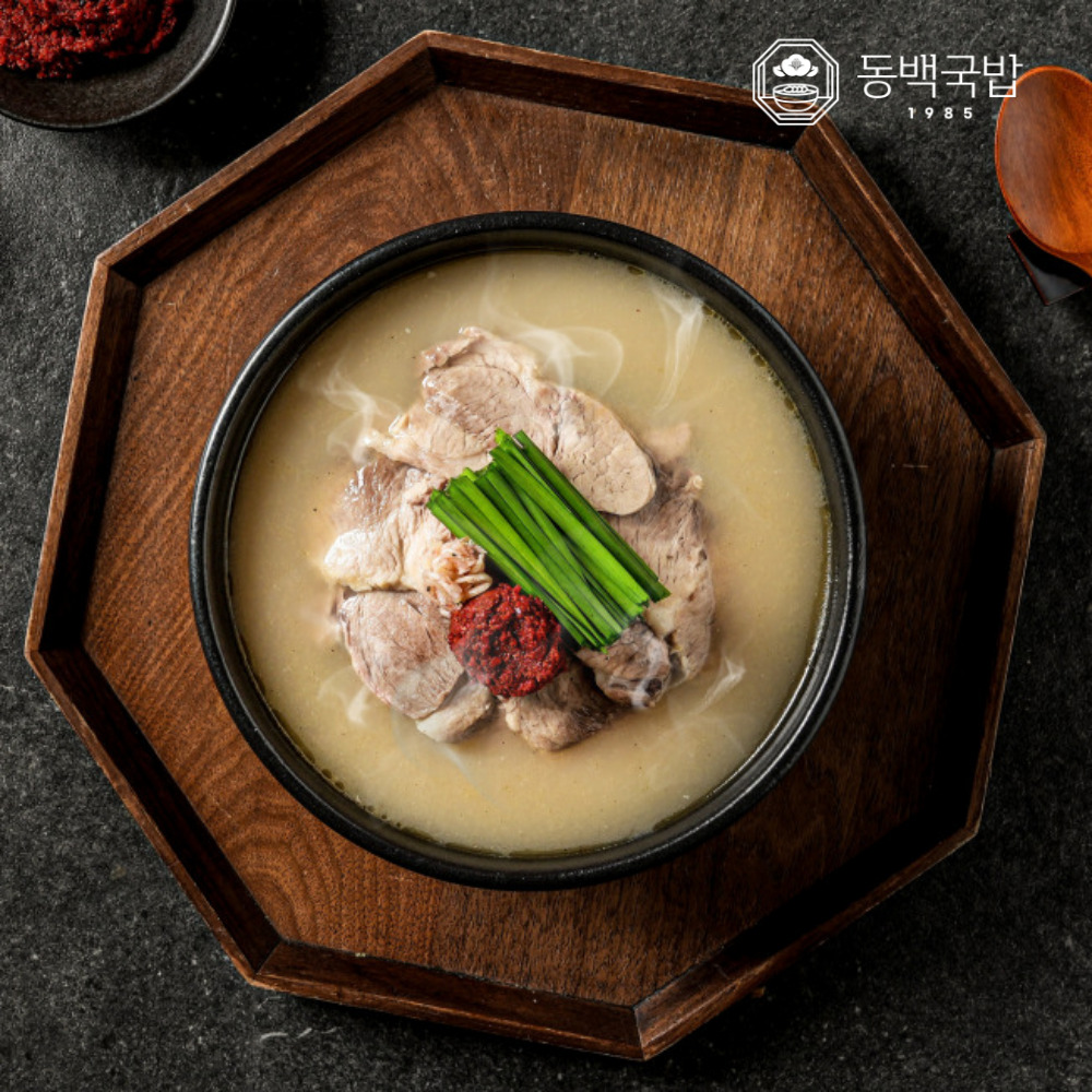 부산 동백국밥 프리미엄 한돈 돼지국밥 570g 10개 - 상세 이미지 3