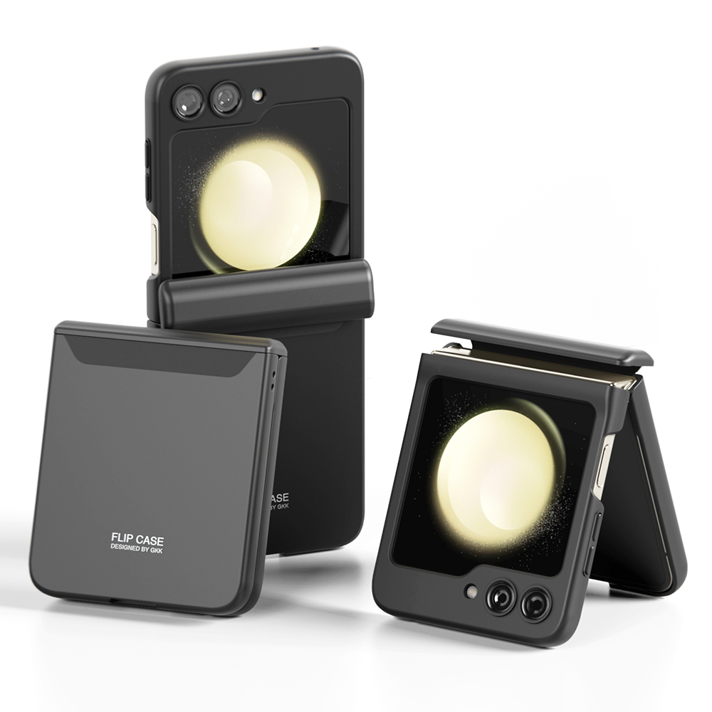 아이엠듀 힌지보호 슬림 케이스 블랙, 갤럭시Z 플립5