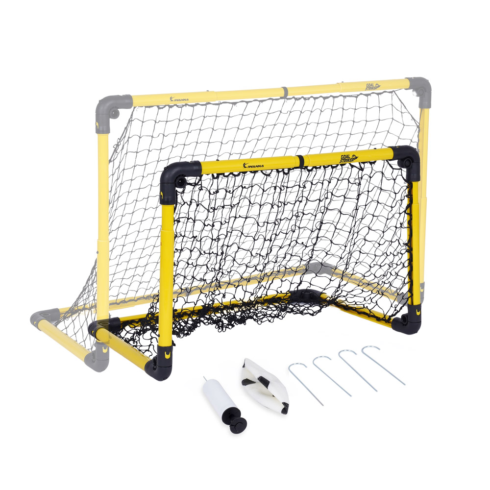 아이워너 크기 조절 접이식 골대 이동식 미니 휴대용