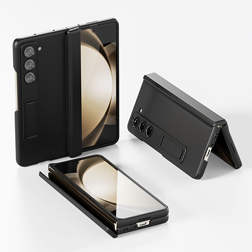 아이엠듀 힌지보호 슬림 케이스 블랙, 갤럭시Z 폴드5
