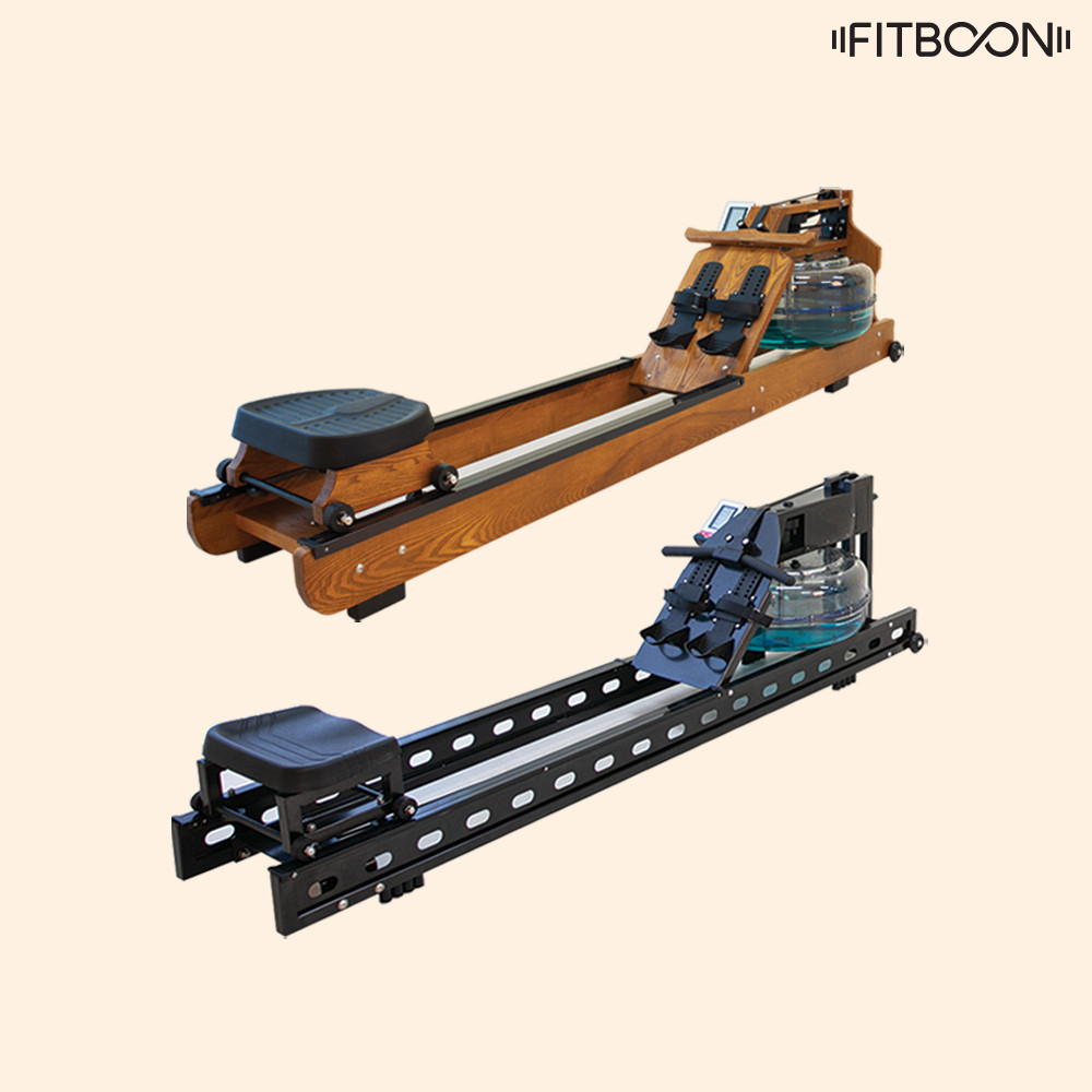 [리퍼]핏분 디자인 워터 로잉머신 원목 철제 시리즈 조정 노젓기 전신 근력 유산소 운동기구
