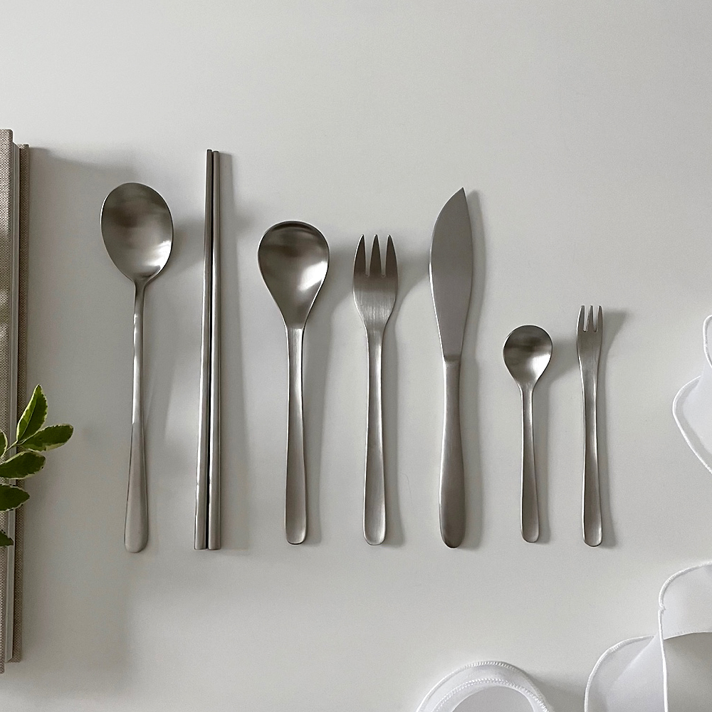 에비히슈테른 스텐 카르 커트러리 티스푼 티포크