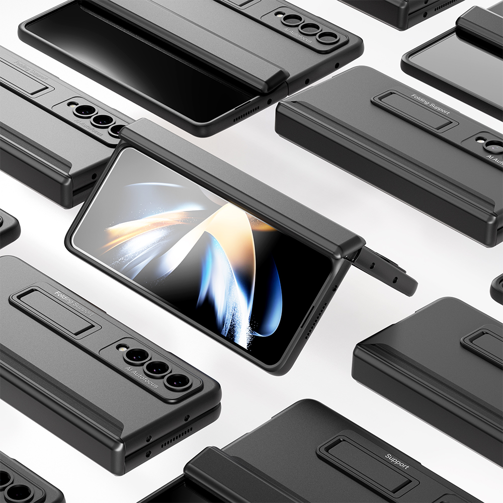 아이엠듀 힌지보호 슬림 케이스 블랙, 갤럭시Z 폴드4