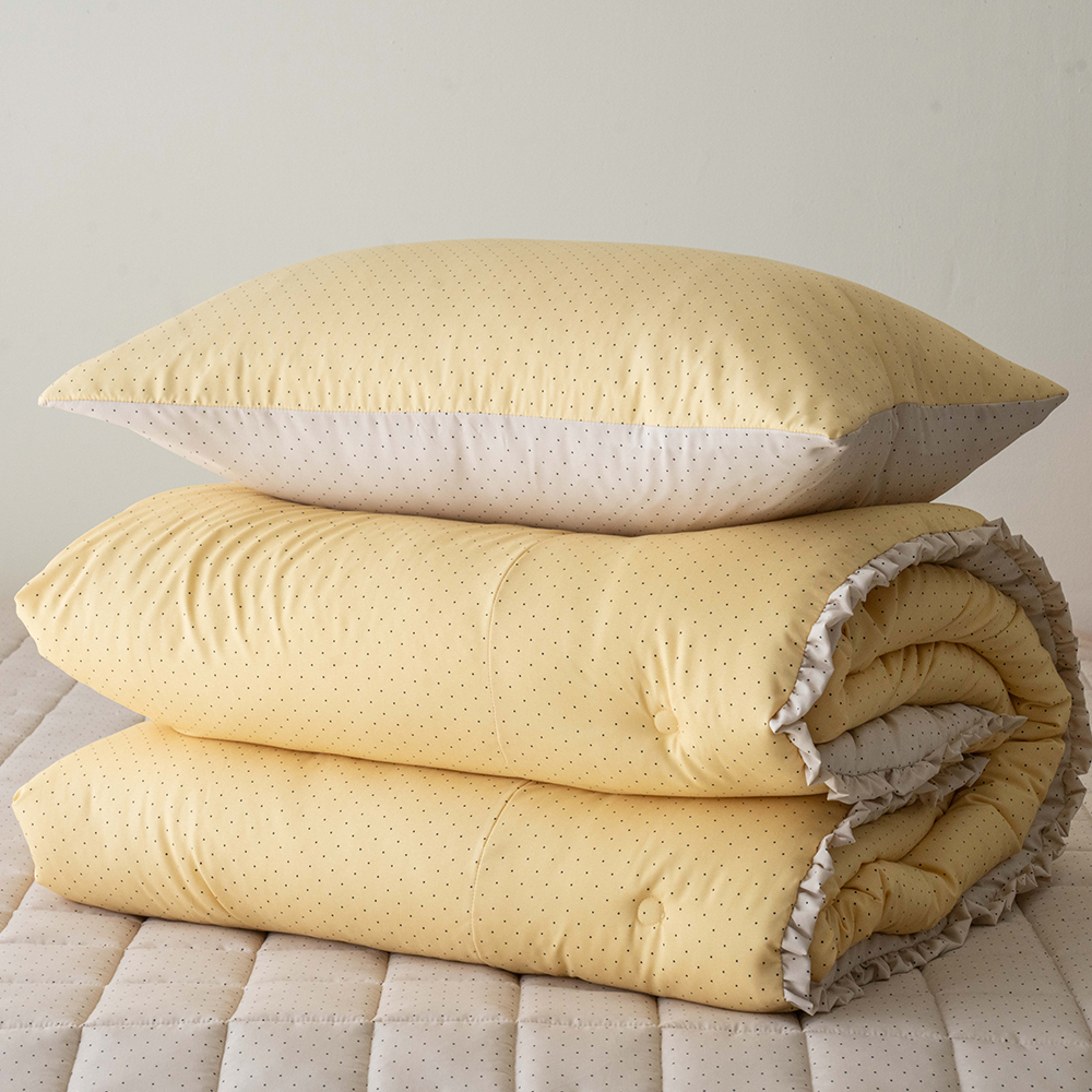 송화침장 알러지케어이불 먼지없는 양면 슈퍼싱글 퀸 차렵이불