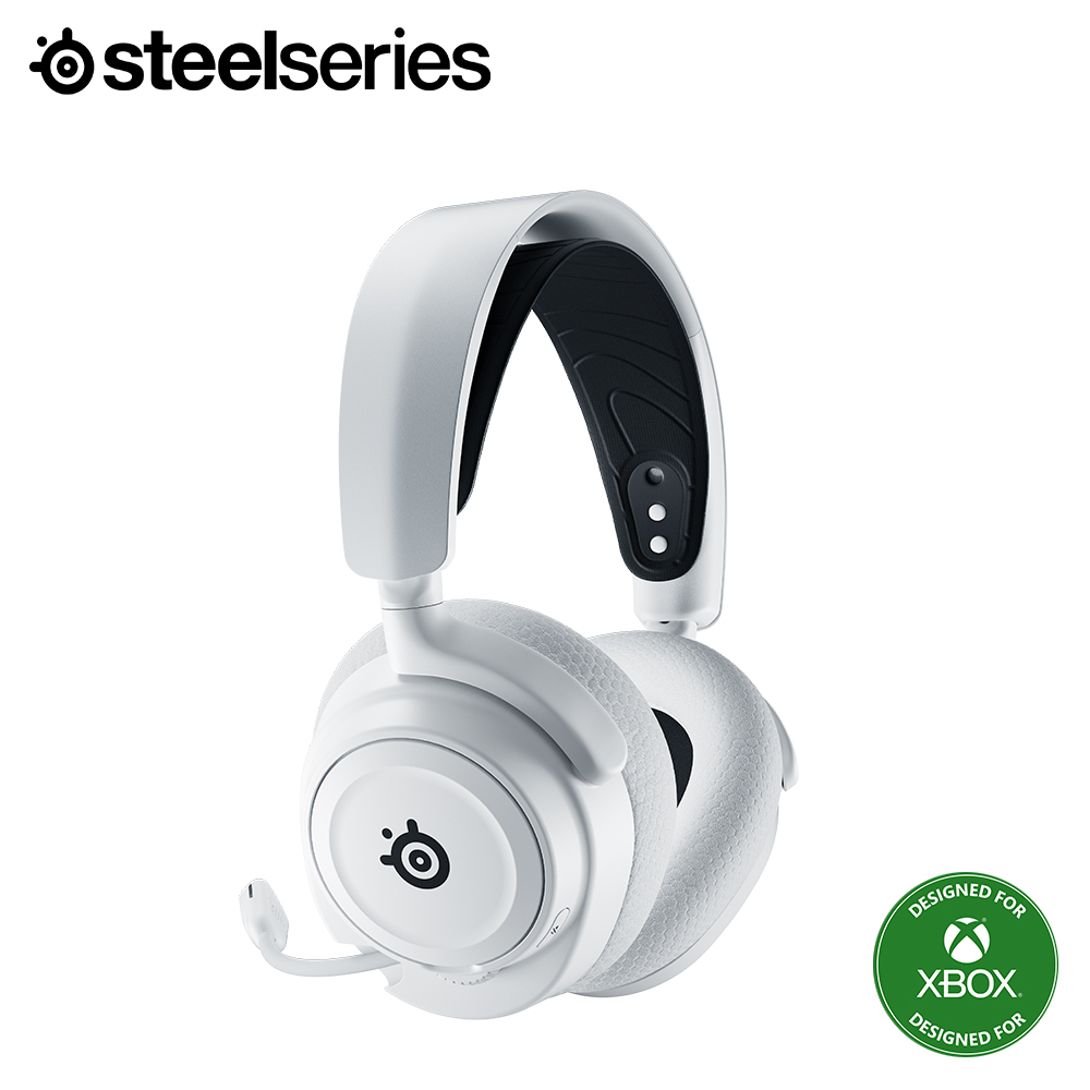스틸시리즈 Arctis Nova 7X 무선 게이밍 헤드셋 화이트 이미지 7
