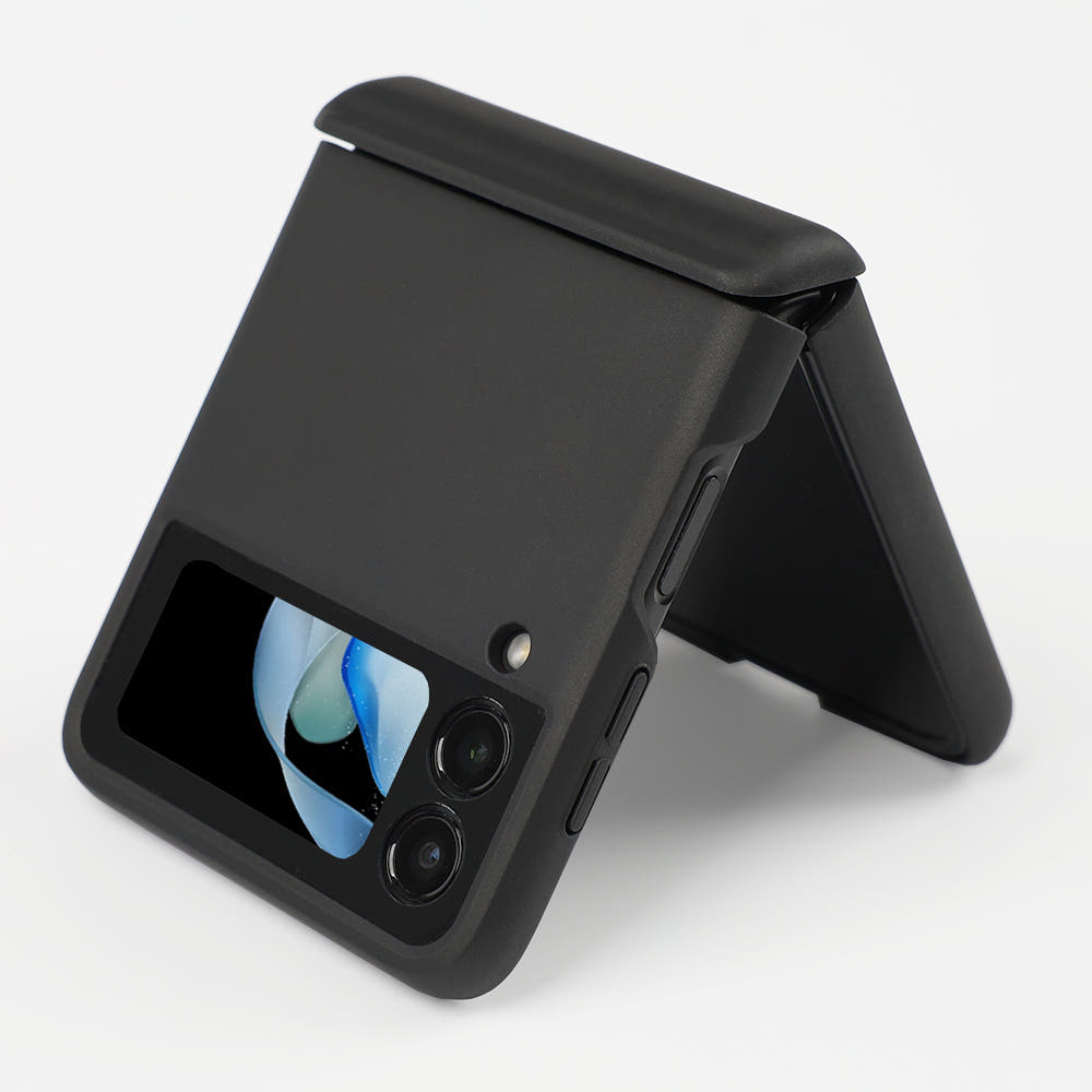 아이엠듀 힌지보호 슬림 케이스 블랙, 갤럭시Z 플립4